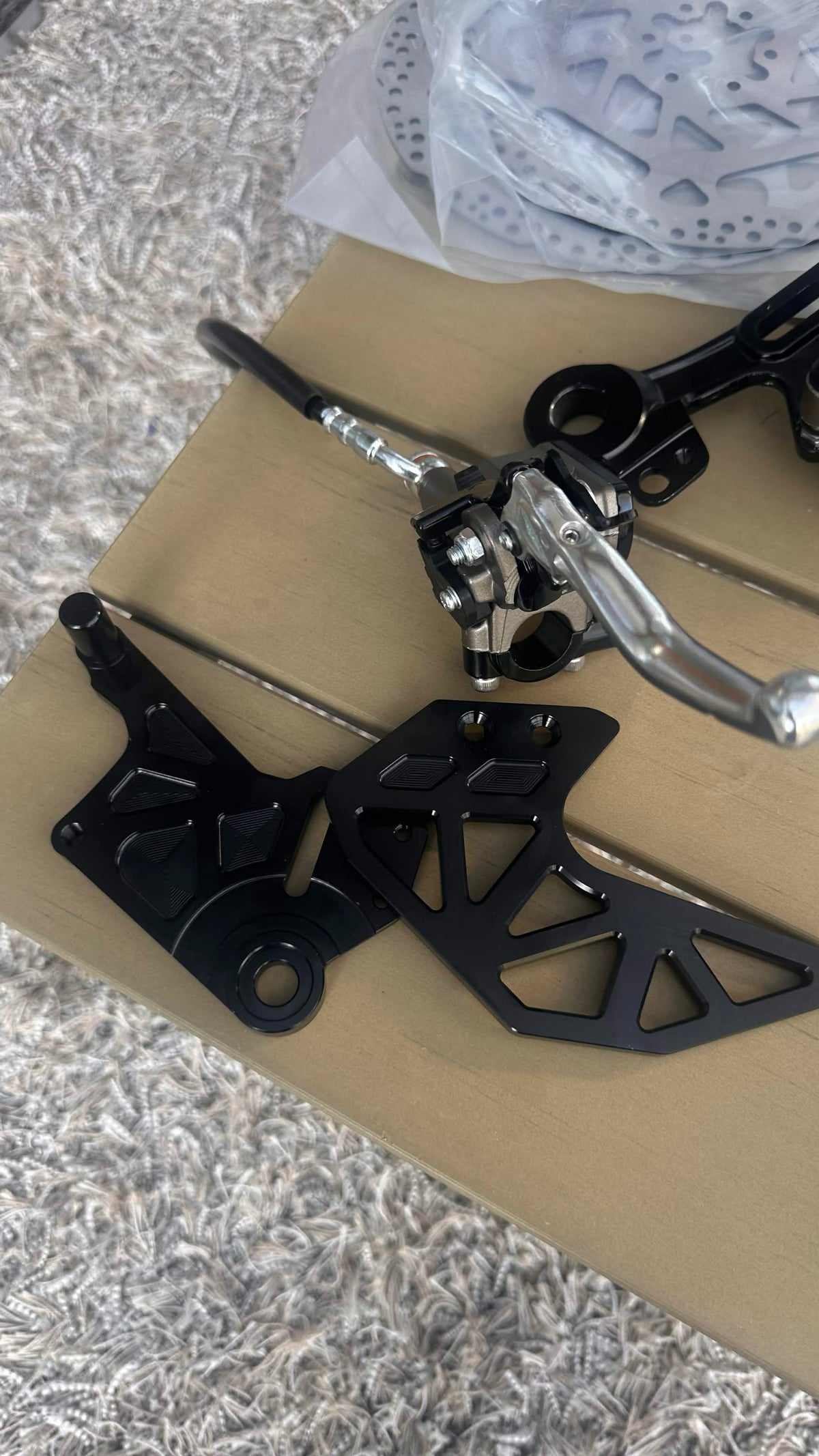 Ultra Bee Rear Brake Kit (Complete Pre-Bled Upgrade)(instock)